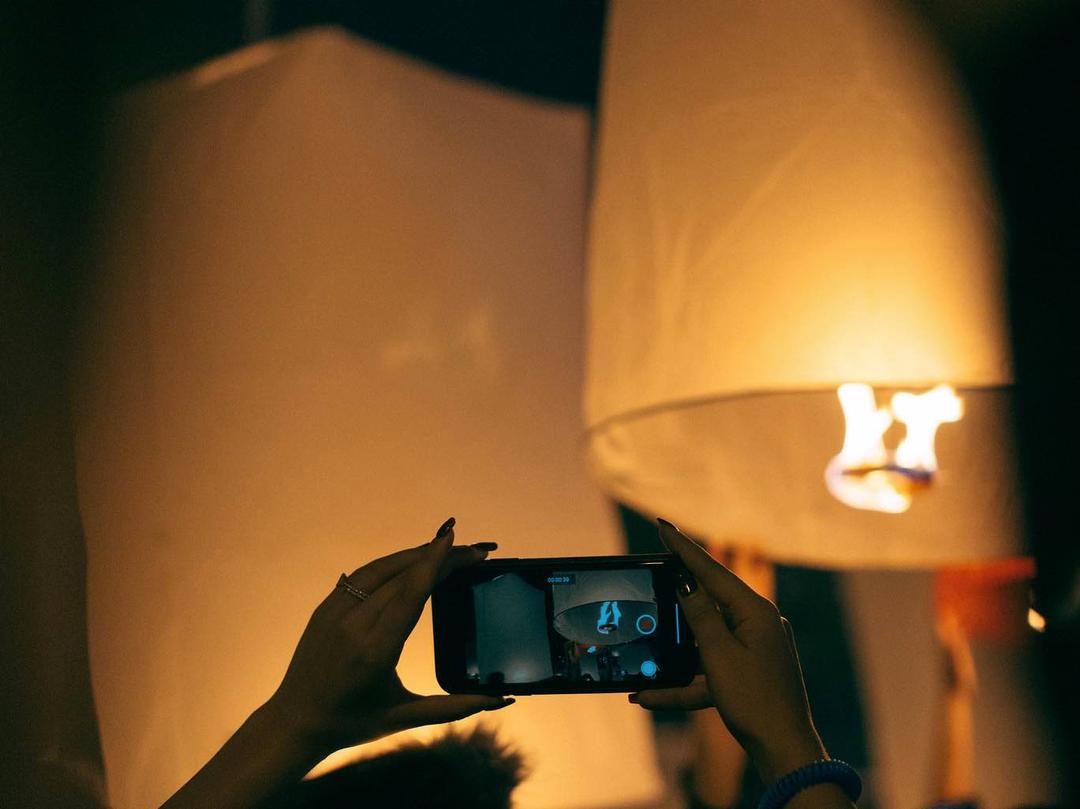 sky-lantern