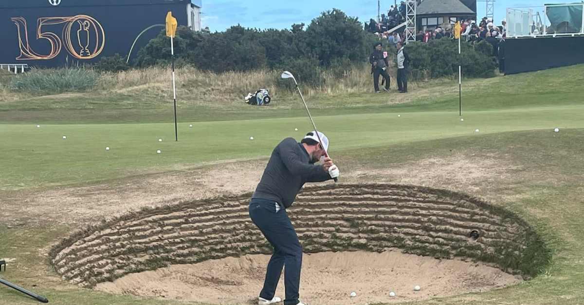 Golfer John Parry