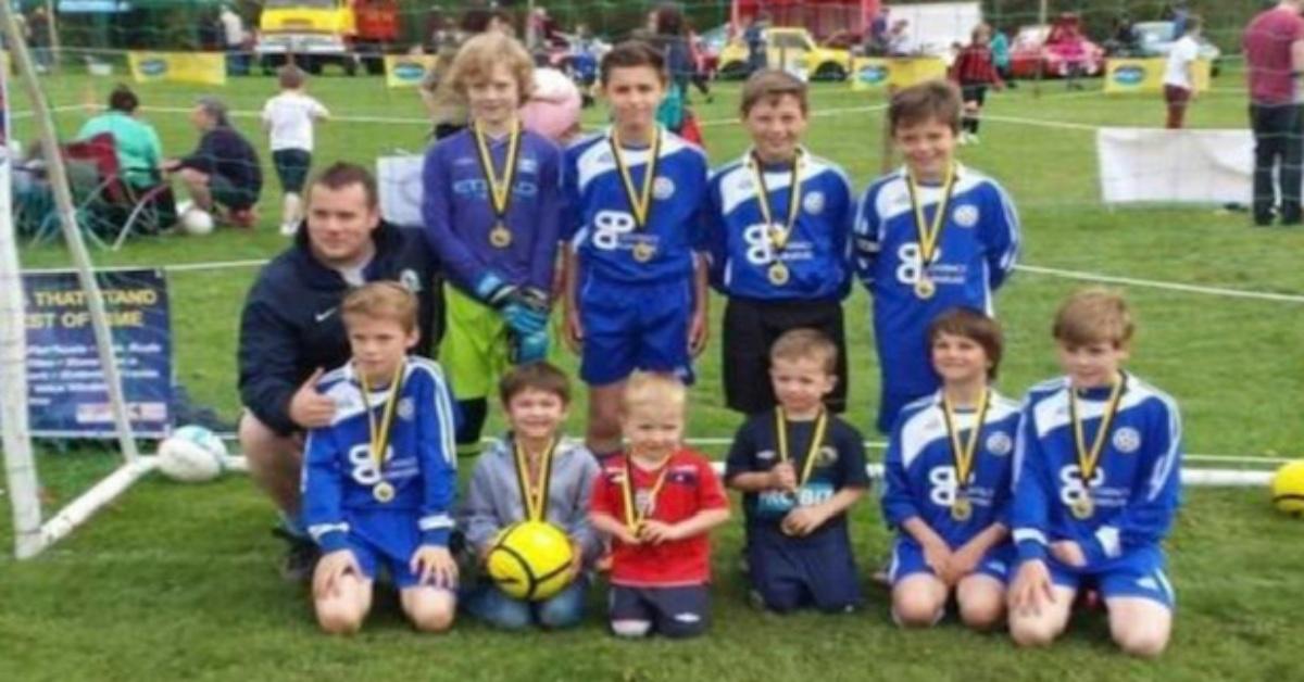 Harry pictured with Killinghall Nomads.