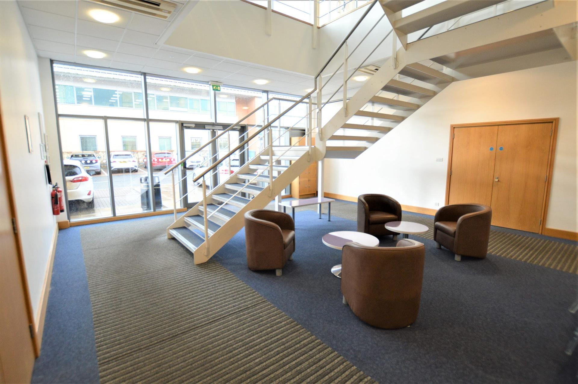 A shot of the reception area of The Lenz