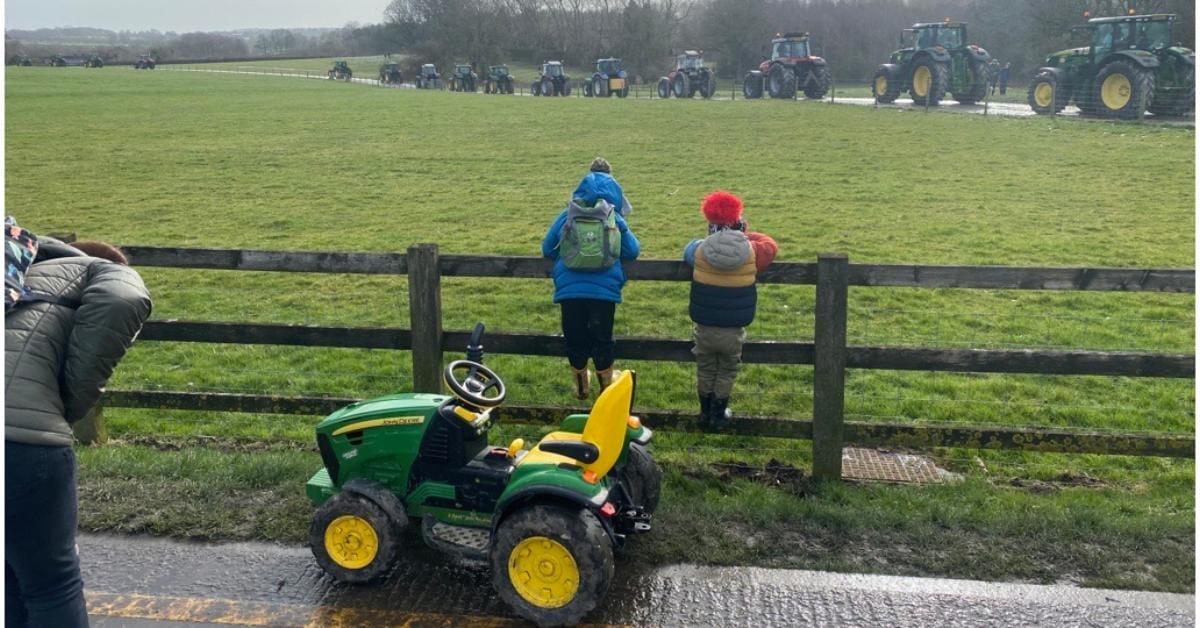 Knaresborough tractor run